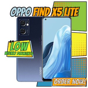 Internet only: OPPO Find X5 Lite 6.43 Inches Smartphone, 8/256 GB, Starry Black (CPH2371AU)