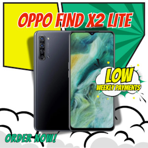 Internet only: OPPO Find X2 Lite 5G 6.4 Inches Smartphone, 8/128 GB, Moonlight Black