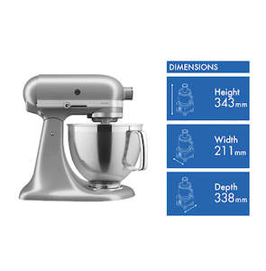 KitchenAid Artisan Stand Mixer Contour Silver