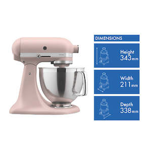 KitchenAid Artisan Stand Mixer Feathered Pink