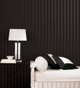 Building supplies: Black Stripes Wallpaper