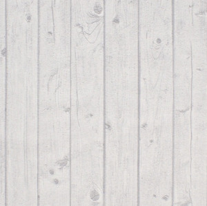 White Wash Panelling Wallpaper