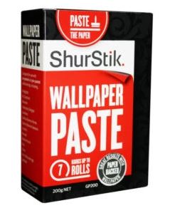 Building supplies: ShurStik Wallpaper Paste