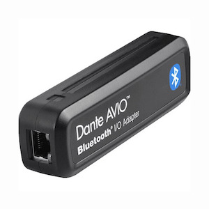 Sales agent for manufacturer: Dante AVIO Bluetooth IO Adapter 2x1