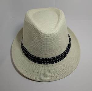 Straw Trilby Hat