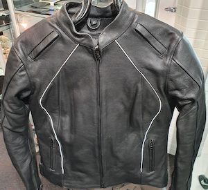 Ladies Motorcycle Leather Jacket