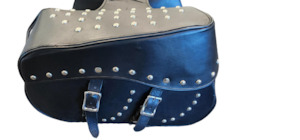 Leather clothing: Leather Saddle Bag 2