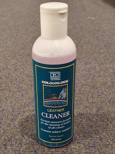 Leather clothing: Colourlock Leather Cleaner