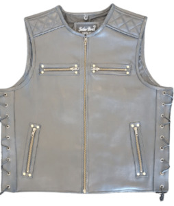 Cowhide Leather Vest