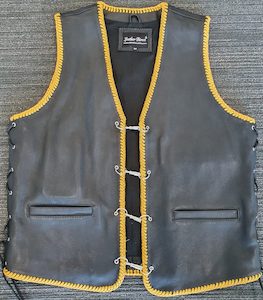 Bullet Vest With Yellow Braid