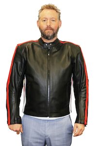 Mens Motorcycle Leather Jacket DL-06