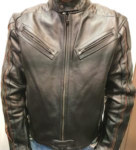 Motorcycle Leather Jacket JK05