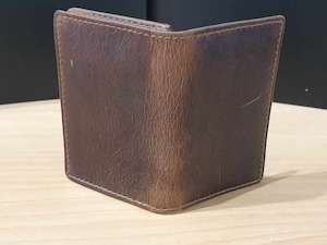 Leather clothing: PAXALL Wallet 508BRN