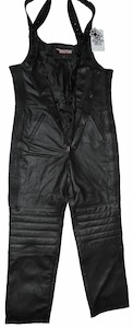 Leather Bib Pant