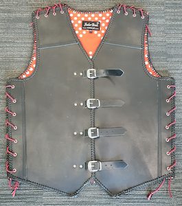 Custom Leather Vest