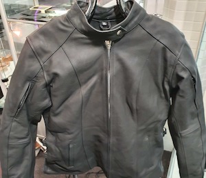 Ladies Motorcycle Leather Jacket