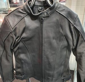 Ladies Motorcycle Leather Jacket