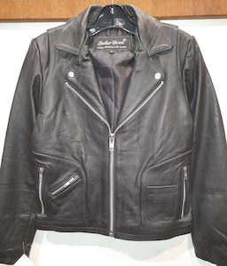 Ladies Motorcycle Leather Jacket