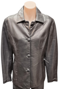 Ladies Leather Blazer