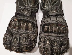 Leather clothing: Bikers Gloves