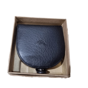 Tony Perotti Black Leather Coin Purse