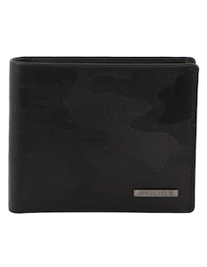 Police Leather Men’s Slimline Bi-Fold Wallet