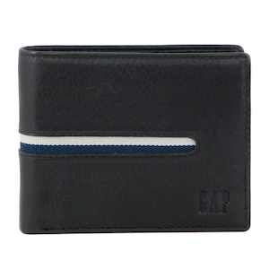 GAP Leather Bi-Fold Flap Wallet