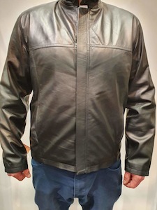 Men’s Black Leather Jacket