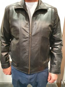 Mens Leather Jacket 878