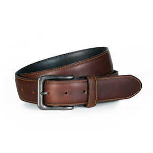 Brown Leather Belt – Bourbon