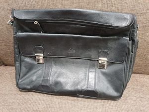 Cobb & Co Black Leather Bag