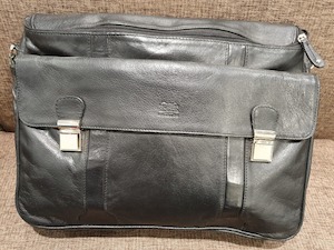 Cobb & Co Black Leather Bag