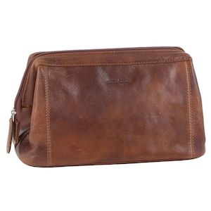 Pierre Cardin Leather Toiletry Bag