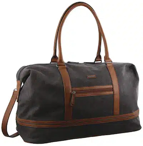 Pierre Cardin Canvas Overnight Bag