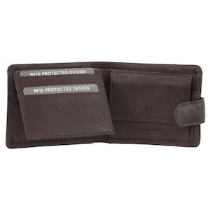 Milleni Leather Mens Flat Wallet