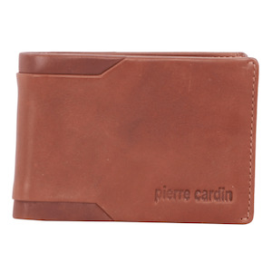 Pierre Cardin Soft Italian Leather Mens Slimline Bi-fold Wallet