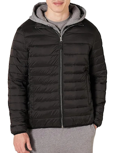 Mens Water-Resistant Puffer Jacket