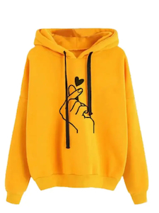 Women`s Oversized Sweet-Shirt Pullover Hoodie