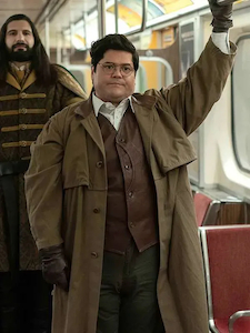 Harvey Guillén What We Do in the Shadows Trench Coat