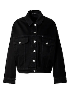 Women Black Denim Jacket