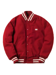 Coca-Cola Red Wool Bomber Varsity Jacket