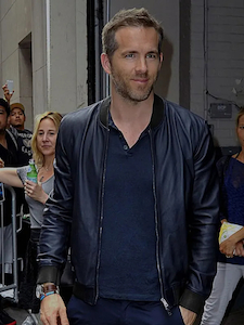 Ryan Reynolds Leather Jacket