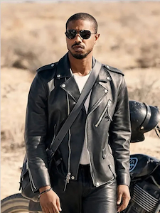 Michael B. Jordan Leather Jacket