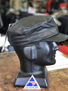 Leather clothing manufacturing: Captain hat