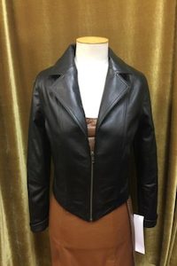 Leather clothing manufacturing: Lady jacket editor