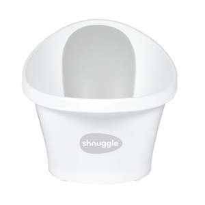 Shnuggle: Baby bath with plug & foam backrest