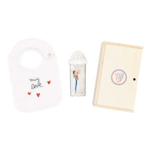 Bottle Feeding: "My love" Baby Bottle Gift Set