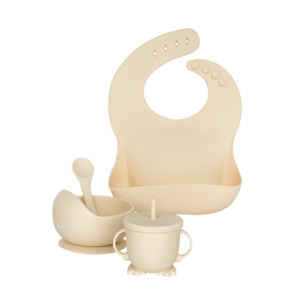 Silicone Feeding Set - Mellow Yellow