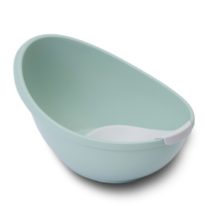 Baby cuddle bath with bath seat - Sage