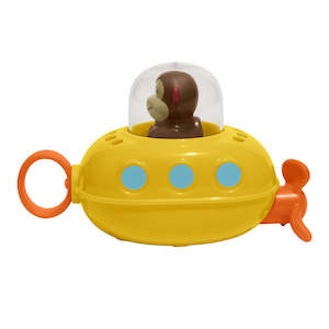 Monkey Pull & Go Submarine Bath Toy